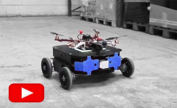 Drone e Rover in un unico robot Nozoo Robotics