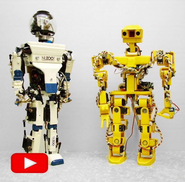mini-robot umanoidi 