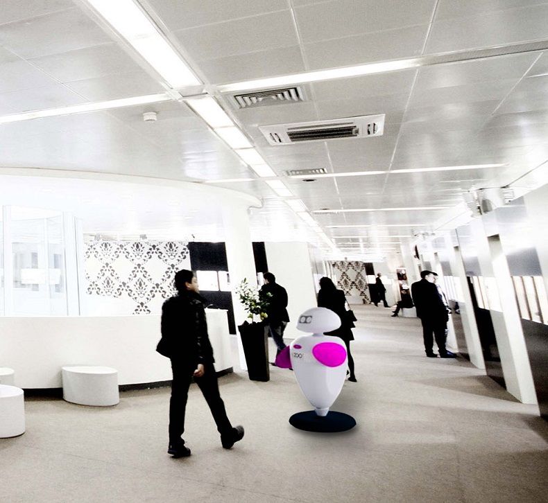 NuZoo Robotics - Robot Eggy per centri commerciali